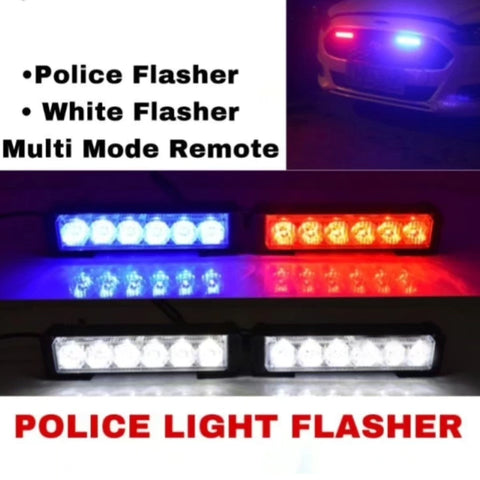 3 in 1 remote control fedral flasher (wireless remote)