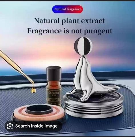 Solar perfume for car
