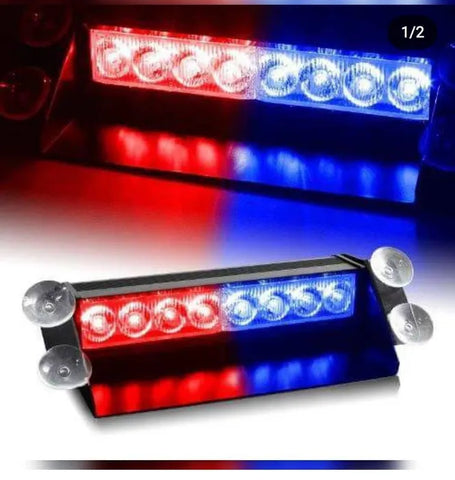 Police Light With 8 Led