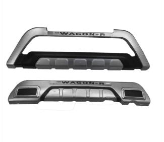 Maruti Suzuki Wagonr 2019-2021 front and rear bumper guard In High Quality ABS Material